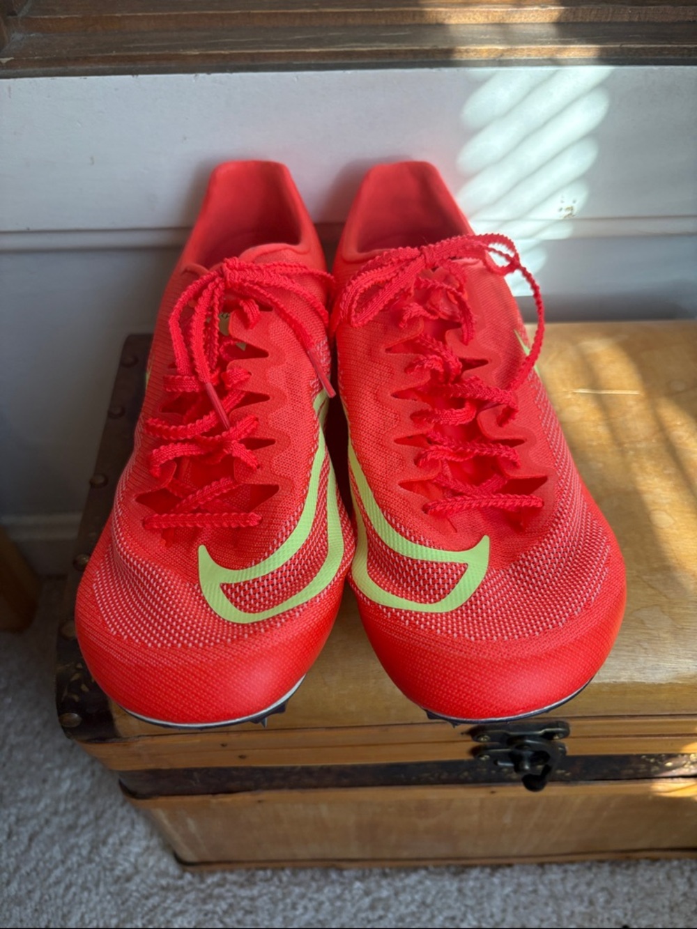 Nike Zoom Ja Fly  V4 Crimson Track Spikes